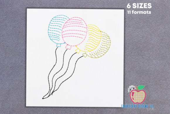 Bunch of Colorful Balloons