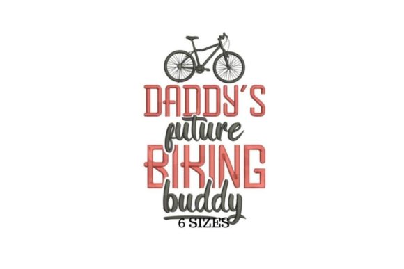 Daddy Bike: A Warm, Playful Holiday Embroidery Design