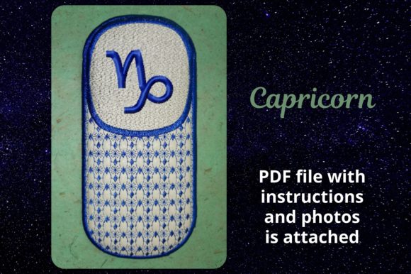 Eyeglass Case Capricorn Zodiac Sign