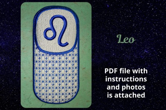 Eyeglass Case Leo Zodiac Sign
