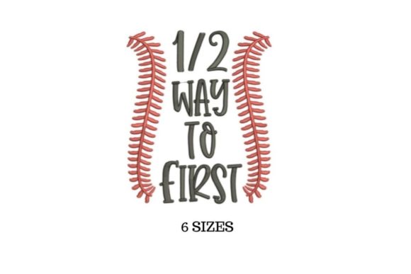 Half Way to First: A Thoughtful Embroidery Milestone