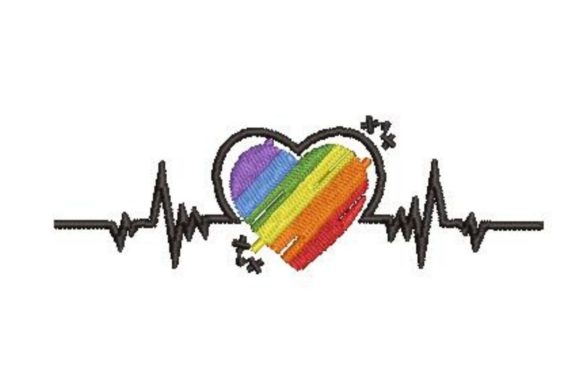 Heartbeat Pride Heart