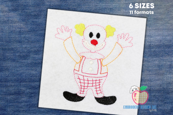 Joker Clown Embroidery Design Review
