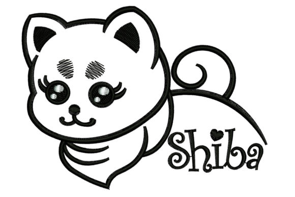Puppy Shiba: A Seasonal Embroidery Star