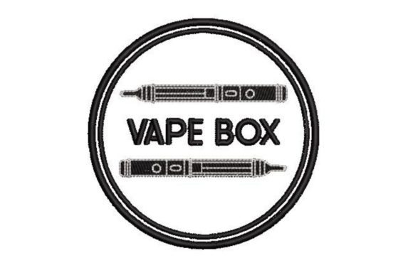 Vape Box: A Playful Holiday Embroidery Twist