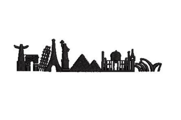 World Landmark - Silhouettes